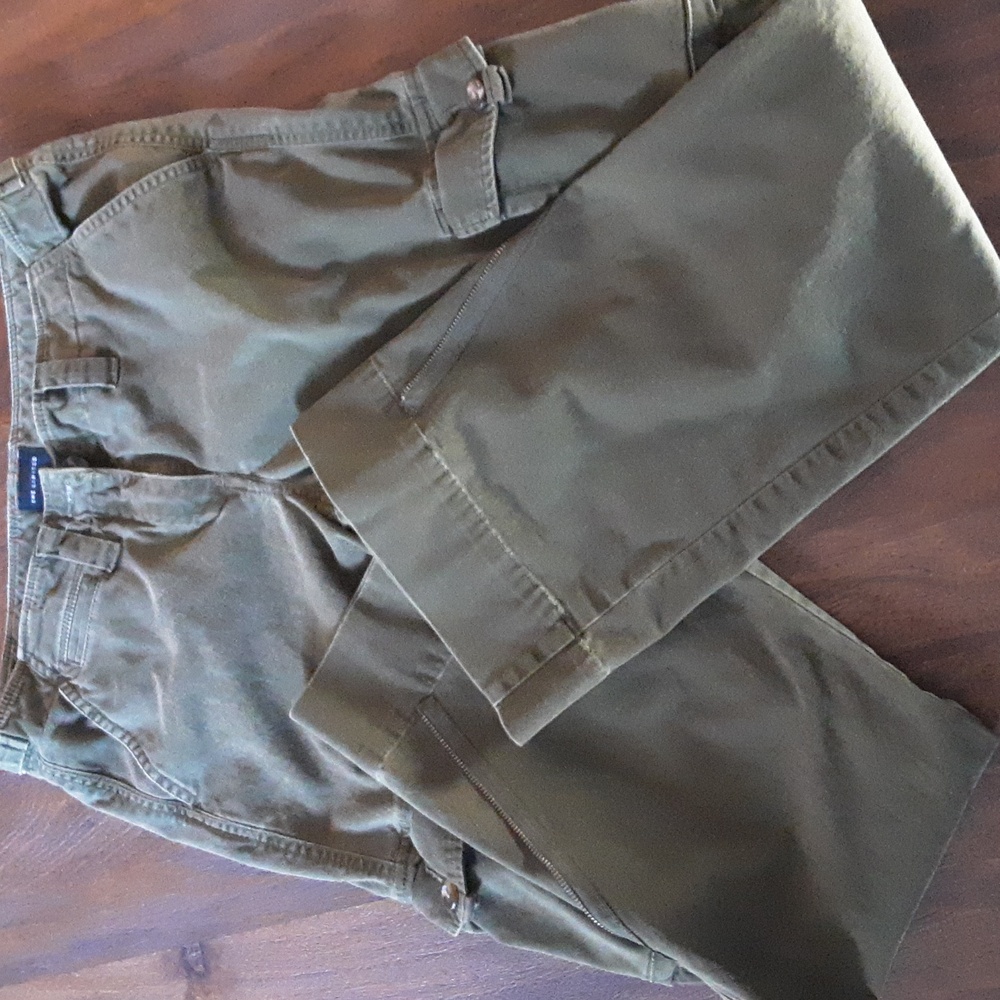 The Limited Green Cargo Pants
